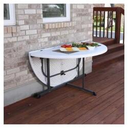 Lifetime asztal kerek félbehajtható 152 cm (3121574)