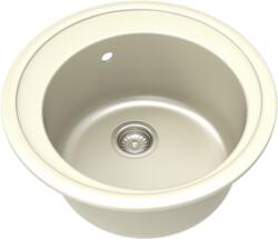 Kevmil ATLAS gránit mosogató krém (d=51 cm) (ATLAS51K)