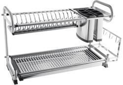 GTV Kétszintes edényszárító evőeszköztartóval A0460D (OCA0460D06)