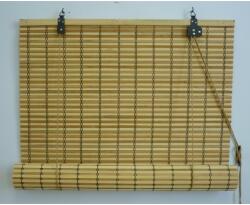 Gardinia JAVA bambusz roló natúr. /csololádé, 100 x 160 cm