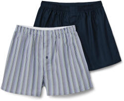 Tchibo - 2 férfi szövött boxeralsó - férfi - méret Xl/7 - kék/csíkos