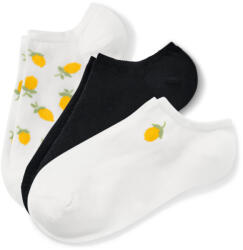 Tchibo - 3 pár női bokazokni - nő - méret 39-42 - fekete - tchibo - 3 295 Ft