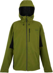 REGATTA Férfi Birchdale II vízálló kabát 4XL fekete|zöld