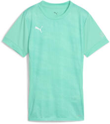 PUMA Női Padel Rövid Ujjú Póló Drycell Technológia, Grafikus Minta Individual Graphic fehér|zöld
