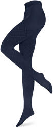 Tchibo - Női harisnya - nő - méret L 44/46 - kék/kockás