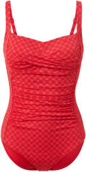 Tchibo - Alakformáló fürdőruha - nő - méret 42 - piros