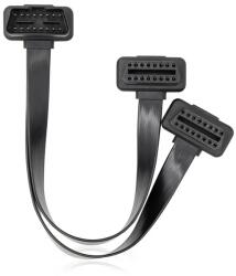  Y OBD2 kábel elosztó 30cm - lapos (AD000121)