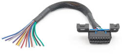  Szerelhető OBD2 aljzat 16pin (AD000116)