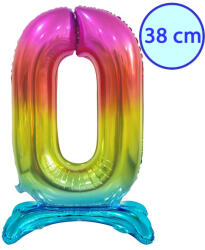 GoDan S. A Fólia lufi, 0, talpas, szivárványos, 38 cm