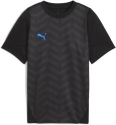 PUMA Gyerek Futball Rövid Ujjú Póló Légáteresztő, Mintás Individualcup PUMA fehér|fekete|kék