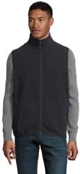 SOL'S Unisex felnőtt Factor cipzáras testmelegítő mellény 2XL kék