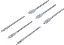 BGS technic Set burghie-freză plate | 10 - 25 mm | 6 piese (BGS 50796) Burghiu