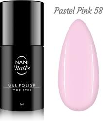 Naní One Step gél lakk 5 ml - Pastel Pink
