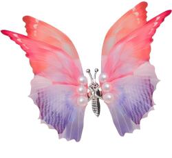 HARAHU Pillangó-38857 hajcsatt - Piros / Lila KP38857