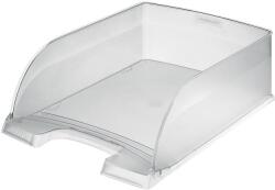 Leitz Irattálca, műanyag, LEITZ Plus Jumbo , áttetsző fehér (52330003)