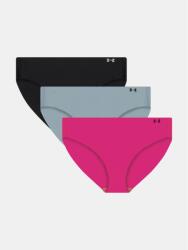 Under Armour Női alsónadrág Under Armour UA Pure Stretch NS BKN (3db) XS rózsaszín