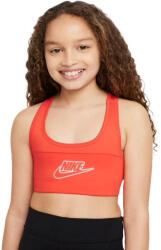 NIKE Melltartó Nike Dri-FIT Swoosh, Piros, Gyerekek vörös