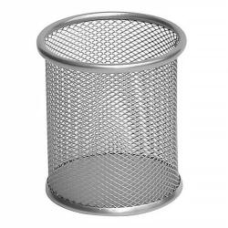  Írószertartó fémhálós ezüst (7570654001) - fotoland