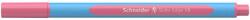 Schneider Golyóstoll, 0, 7 mm, kupakos, SCHNEIDER "Slider Edge XB Pastel", flamingó (tscslexbpf) - irodaszer