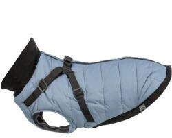 TRIXIE Coat Pontis with Harness - Kutyakabát Hámmal (Kék-Szürke, S 36 cm)