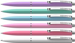 Schneider Golyóstoll, 0, 5 mm, nyomógombos, vegyes pasztell tolltest, SCHNEIDER K15 , kék (130840) - molnarpapir