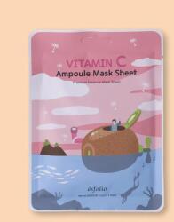 Esfolio Mască cu ser cu vitamina C Vitamin C Ampoule Mask Sheet - 25 ml / 1 buc Masca de fata