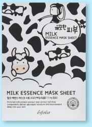 Esfolio Mască pe bază de lapte Pure Skin Milk Essence Mask Sheet - 25 ml / 1 buc Masca de fata