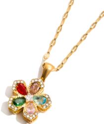 HARAHU Colier ST-38874 - Aurie / Multicolor KP38874
