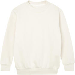 MANTIS Gyermekek/gyermekek Essential Plain Sweatshirt bézs|szürke