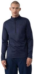4F Férfi AW23UBRUM036 Brushed Thermoaktív melegítőfelső kék