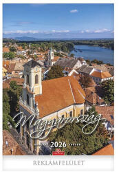 CSG Falinaptár CSG 335x455mm álló Magyarország 2026 (FN 079) - papir-bolt