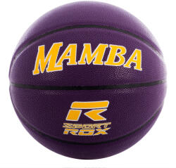 ROXY ROX Mamba kosárlabda, PU műbőr, 5-ös méret 50 MM fekete|sárga