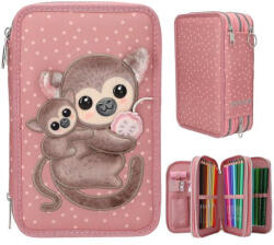 Depesche TOPModel 3 Emeletes Töltött Tolltartó majom dekorációval JUICY (13323)