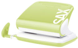 ICO Lyukasztó SAX 318 Design 2 lyukú fém 20 lap világoszöld (7310094007) - papir-bolt