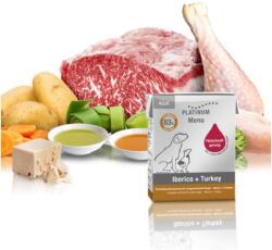 PLATINUM Menu Iberico + Turkey nedves kutyatáp 185g