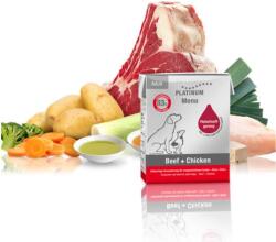 PLATINUM Menu Beef + Chicken nedves kutyatáp 90g