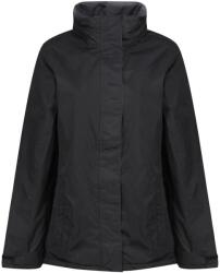 REGATTA Női Beauford szigetelt vízálló szélálló teljesítmény kabát S fekete