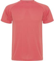 ROLY Montecarlo férfi rövid ujjú sport póló S narancssárga