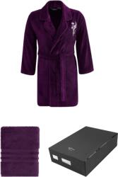 Soft Cotton LILLY rövid női fürdőköpeny ajándákcsomagolásban + törölköző XL + törölköző 50x100cm + box Lila