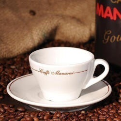 Il Caffé Manaresi sas Caffé Manaresi porcelán cappuccino csésze + csészealj