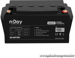 nJoy akkumulátor - GE6512FF (12V/65Ah, T6, zárt, gondozás mentes, GEL) (GE6512FF) - pixelcomputer
