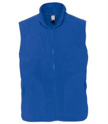 SOL'S Unisex felnőtt mellény - Norway Fleece Gilet XS kék