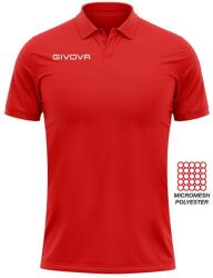 GIVOVA polo hálós zsebbel XL vörös