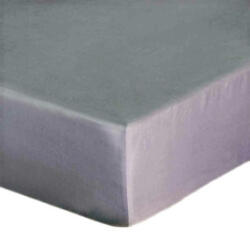  Gumis lepedő pamutvászon alapanyagból 90x200 cm - szürke