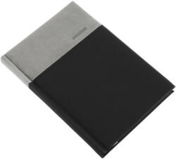 Realsystem Zsebnaptár álló Lux, fehér lapokkal grafit Realsystem 2027 (5411-43) - iroda-ellatas