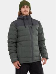 FUNDANGO Passat Padded Jacket férfi steppelt átmeneti kabát szürke|zöld