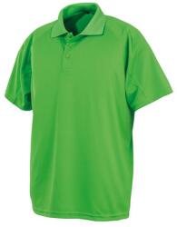 SPIRO Impact Mens Performance Aircool Polo póló póló 3XL szürke