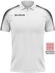 GIVOVA Polo Club Wit 3XL - Luxus Férfi Póló Pamutból fehér