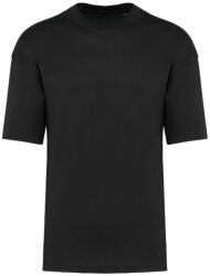 Kariban Uniszex szélesebb szabású környakas póló, Kariban KA3008, Black-2XL (ka3008bl-2xl)