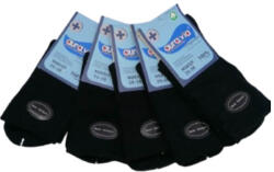 Aura Via Gyógyzokni avagy gumi néküli zokni! 5 pár/cs 38-41 4254